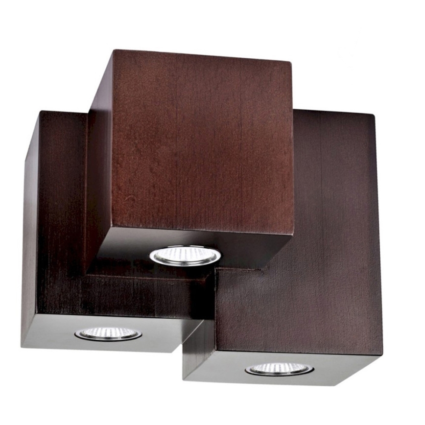 Plafon WOODDREAM 3xGU10/6W/230V buk
