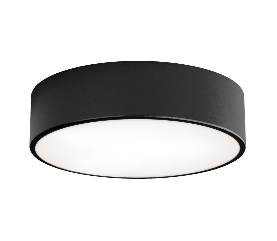 Plafon z czujnikiem CLEO 2xE27/24W/230V śr. 30 cm czarny