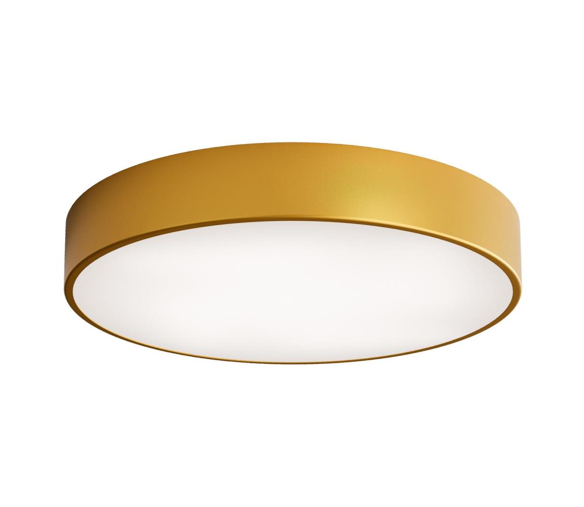Plafon z czujnikiem CLEO 4xE27/24W/230V śr. 50 cm złoty