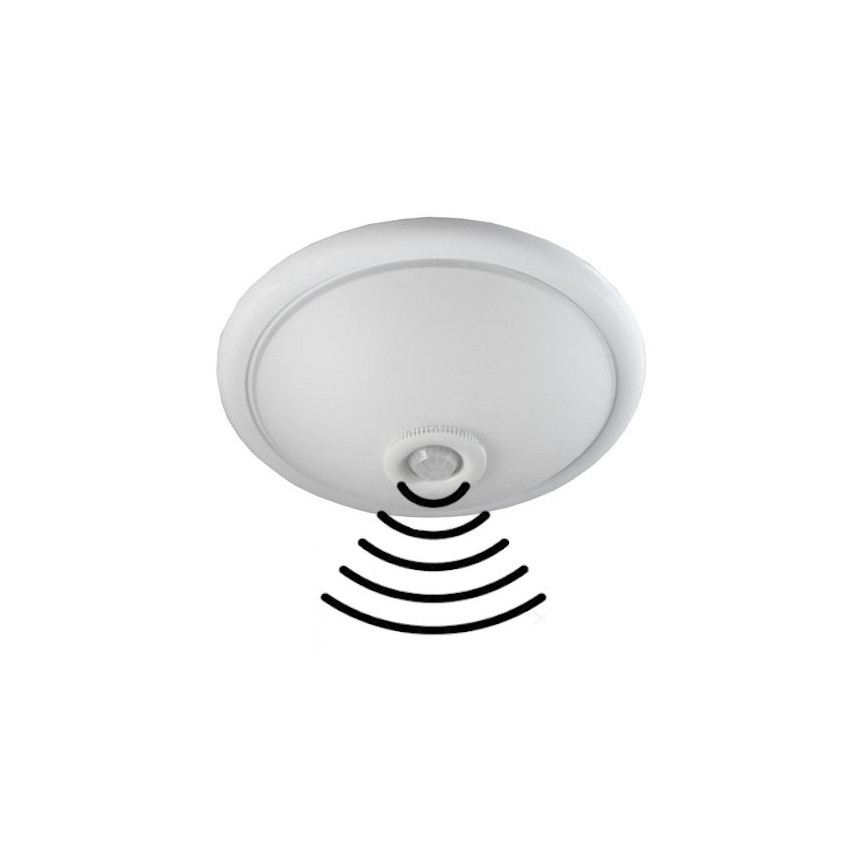 Plafon z czujnikiem PLAFON 2xE27/80W/230V