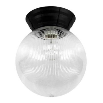 Plafon zewnętrzny NADIR 1xE27/15W/230V IP44 przezroczysty