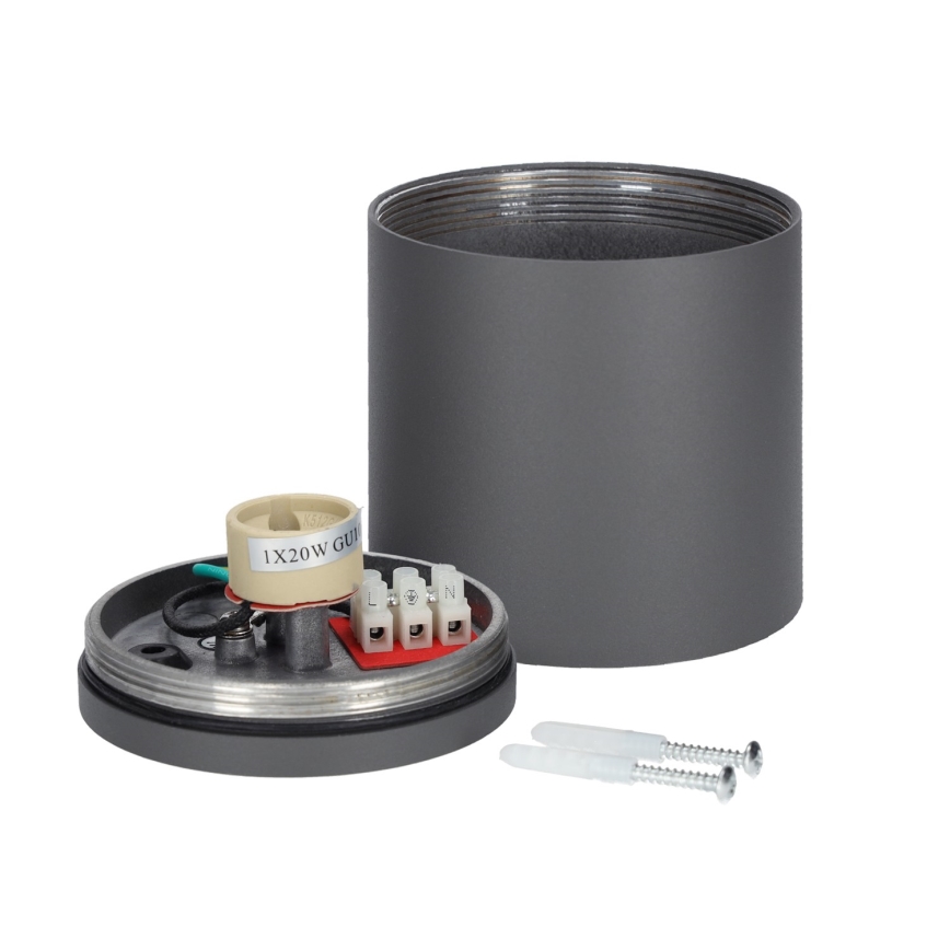 Plafon zewnętrzny QUAZAR 1xGU10/20W/230V IP44