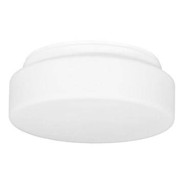 Plafon zewnętrzny z czujnikiem HECTOR 1xE27/60W/230V śr. 25 cm IP44 opal biały
