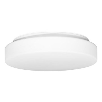 Plafon zewnętrzny z czujnikiem HECTOR 2xE27/60W/230V śr. 40 cm IP44 opal biały