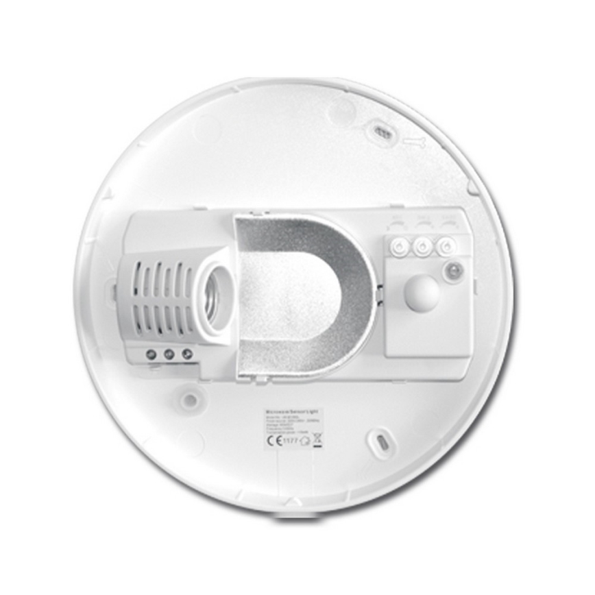 Plafon zewnętrzny z czujnikiem VICTOR 1xE27/60W/230V IP44