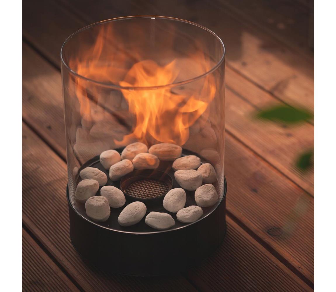Planika Chantico Glassfire - biokominek 32,1x25,1 cm 2,5 kW