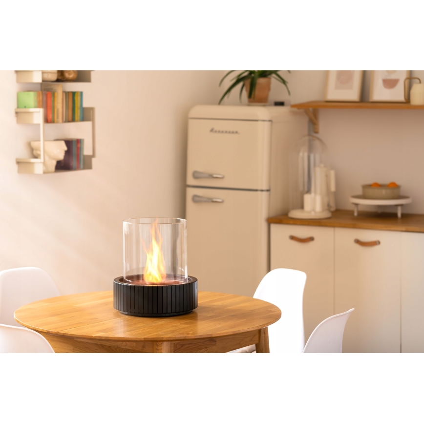 Planika - BIO kominek 35,3x25,1 cm 2,5kW czarny