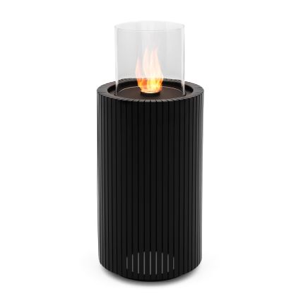 Planika - BIO kominek 87x37,6 cm 2,5kW czarny + pokrowiec ochronny