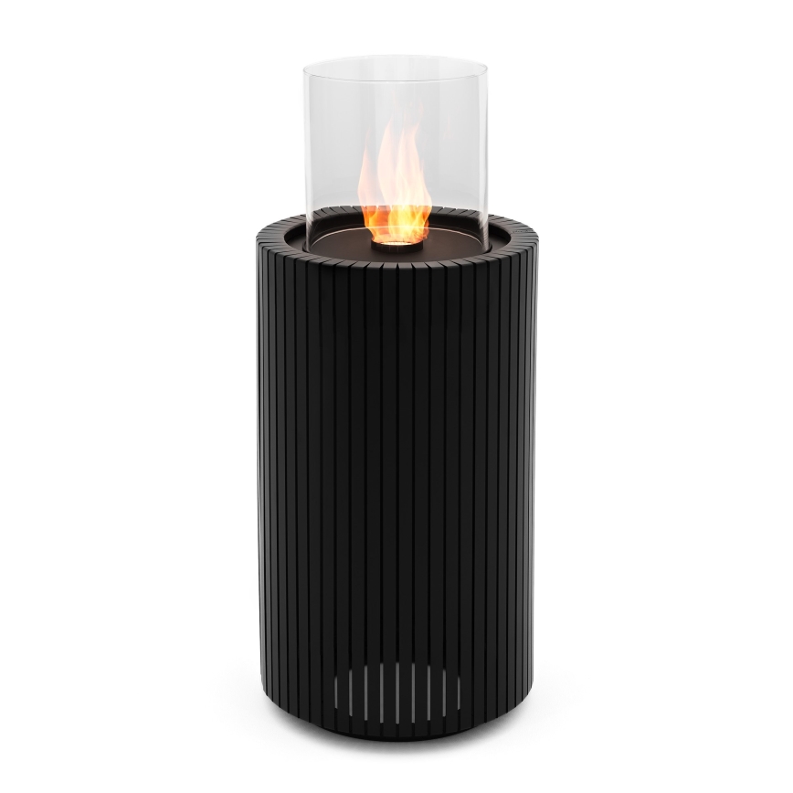 Planika - BIO kominek 87x37,6 cm 2,5kW czarny + pokrowiec ochronny
