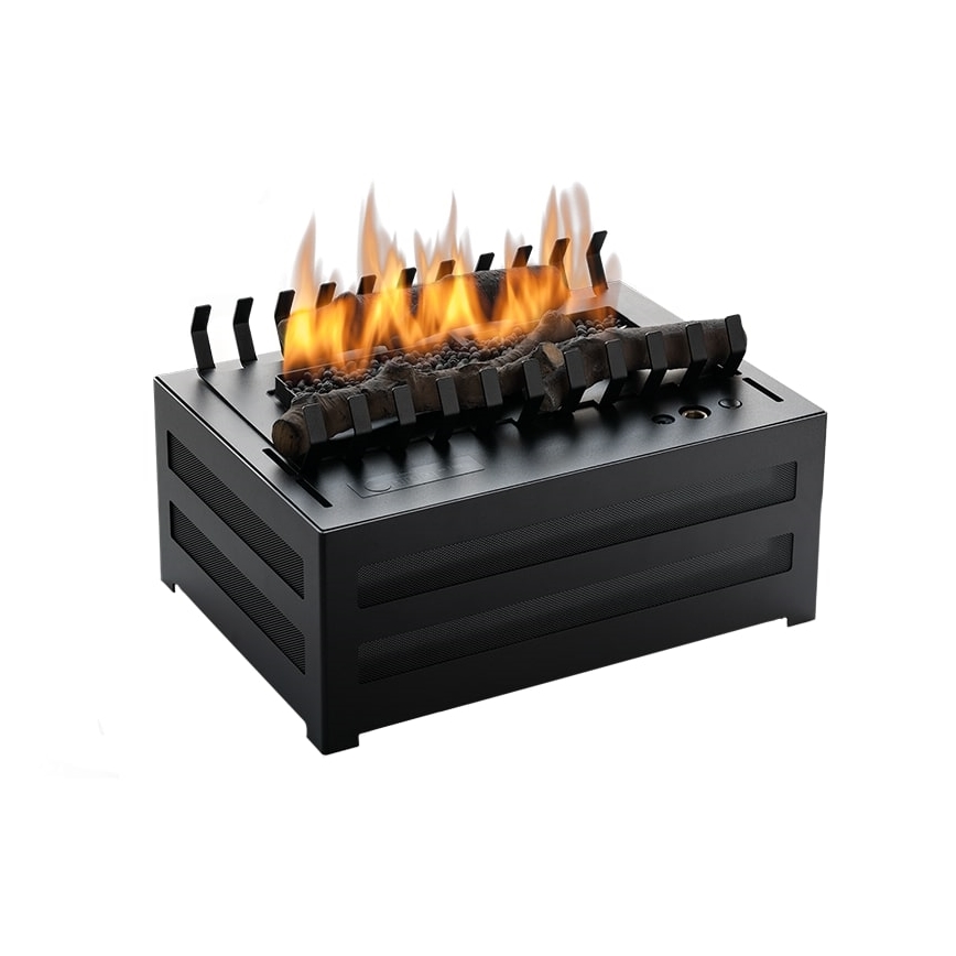 Planika - BIO Kominek z pilotem 20,8x38,5 cm 2,5kW/230V czarny
