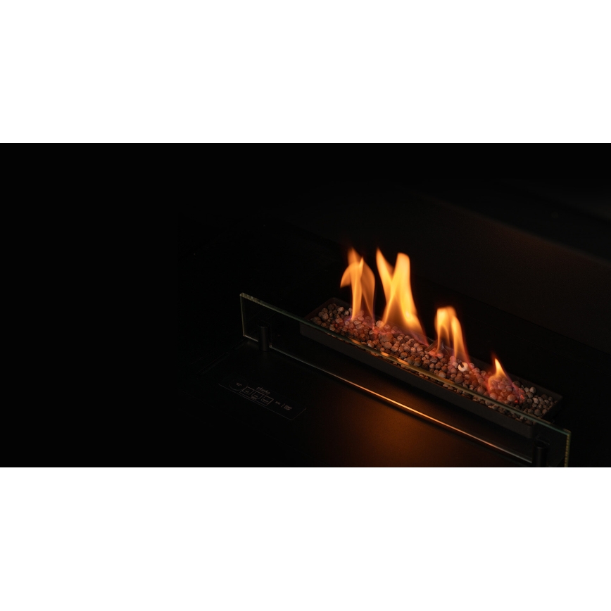 Planika - Wbudowany uniwersalny BIO kominek na pilota 56,2x75 cm 2,5kW/230V