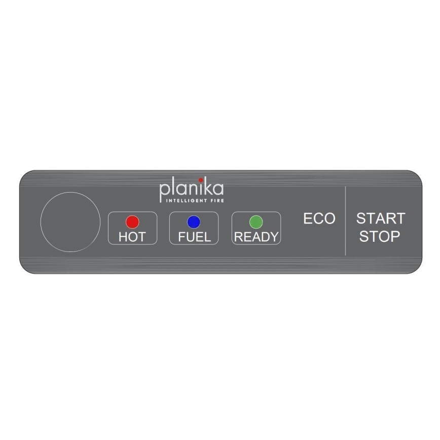 Planika - Wbudowany uniwersalny BIO kominek na pilota 56,2x75 cm 2,5kW/230V