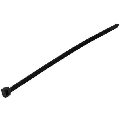 Plastikowa opaska ściągająca 2,5x100mm 100 sztuk czarna