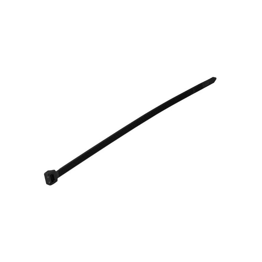 Plastikowa opaska ściągająca 2,5x100mm 100 sztuk czarna