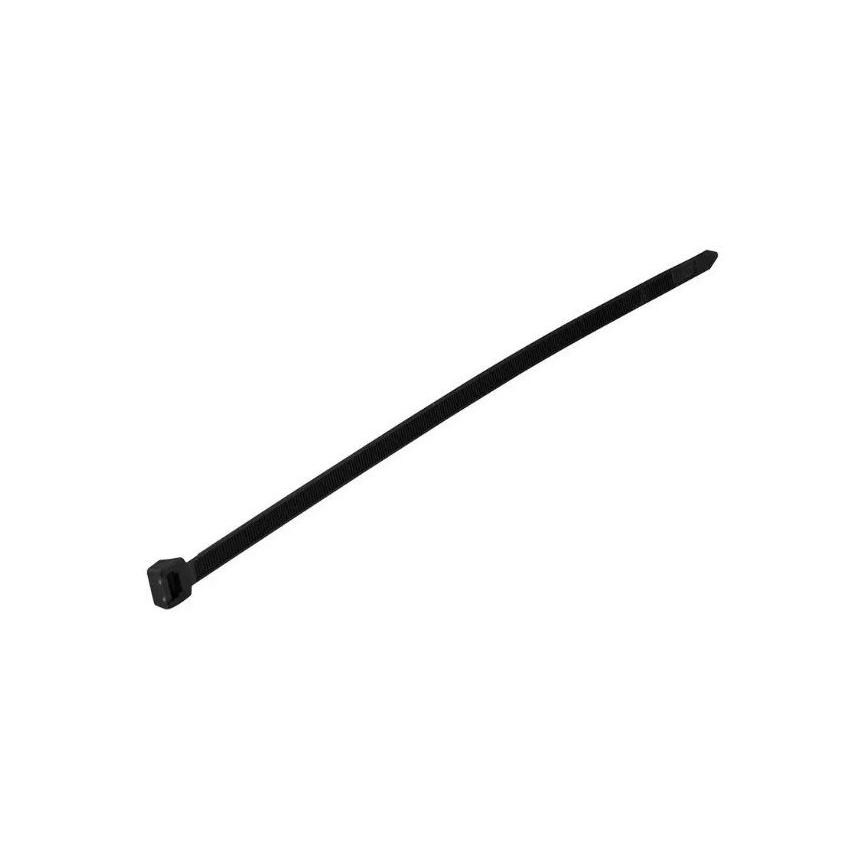 Plastikowa opaska ściągająca 3,5x200mm 100 sztuk czarna