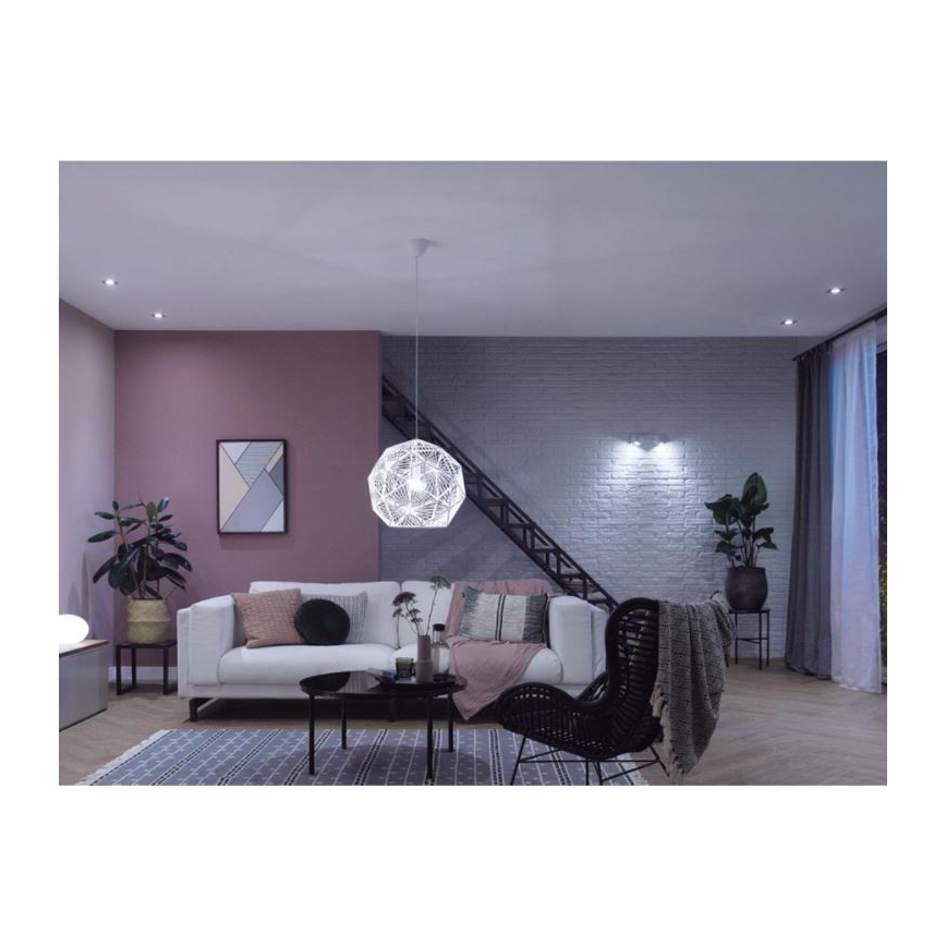 Podstawowy zestaw  Philips Hue WHITE AMBIANCE 2×E27/8W/230V + urządzenie do podłączenia