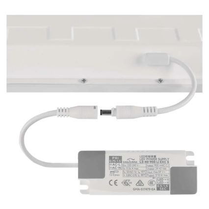 Podwieszany panel sufitowy LED DIXXO LED/36W/230V 4000K UGR19 60x60 cm biały