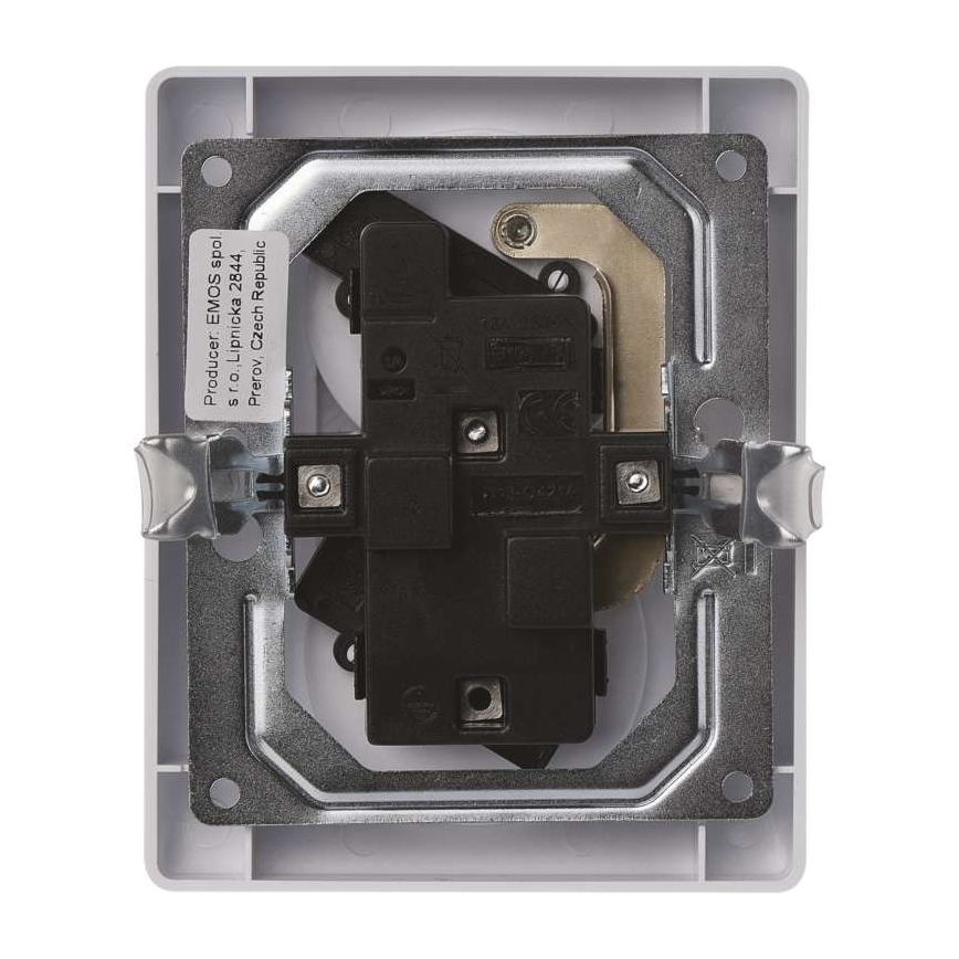 Podwójne gniazdko domowe FRENCH 250V/16A