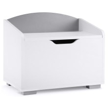 Pojemnik do przechowywania dla dzieci PABIS 50x60 cm biały/szary