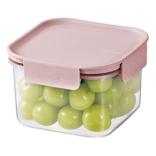 Pojemnik na żywność CLASSIC PLUS 0,86 l różowy/przezroczysty