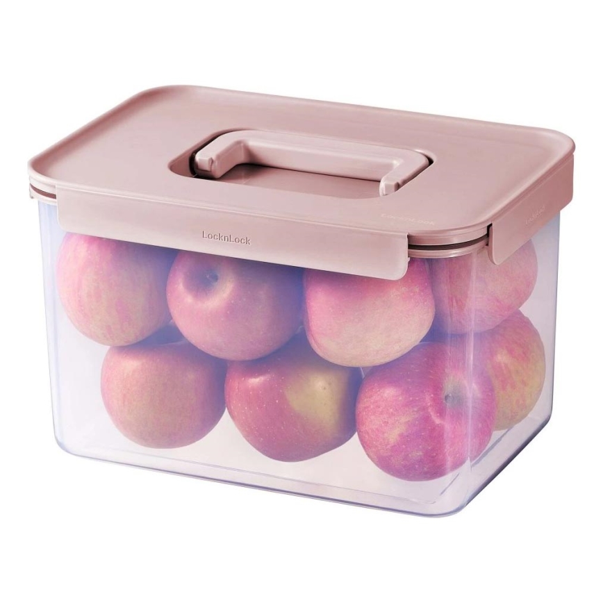 Pojemnik na żywność CLASSIC PLUS 6 l różowy/przezroczysty