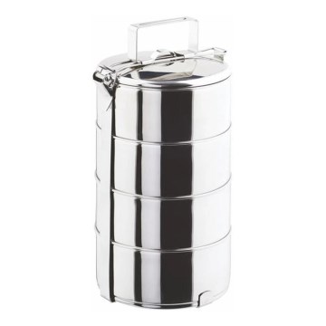 Pojemnik na żywność TORO 4 l, stal nierdzewna