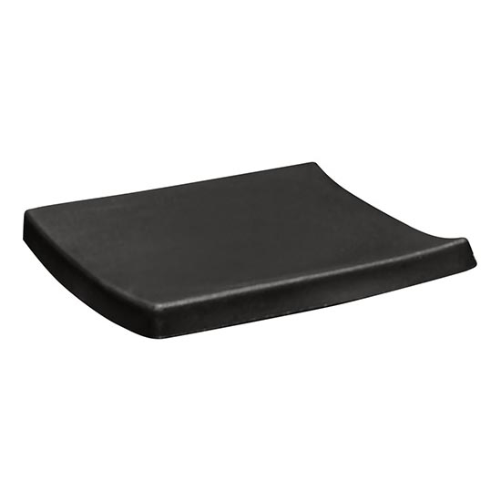 Pokrowiec na siedzisko 33x3 cm, błyszczący chrom