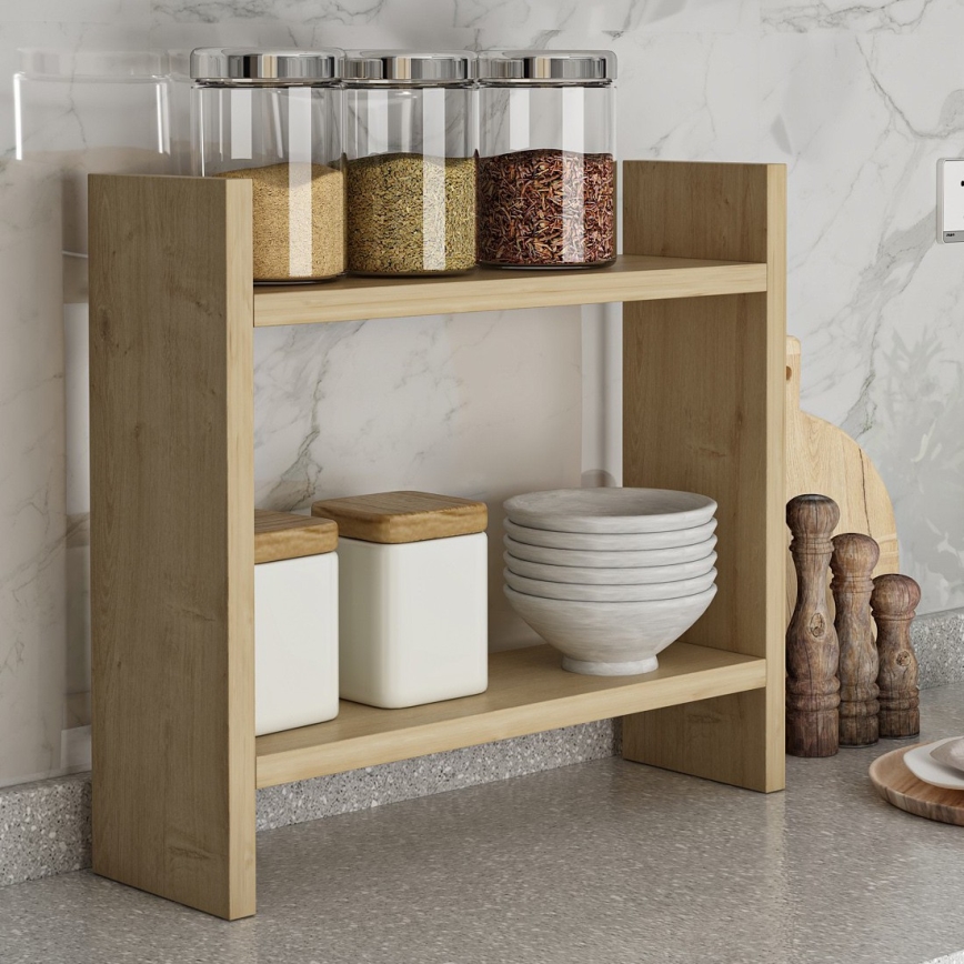 Półka KOREN brązowa