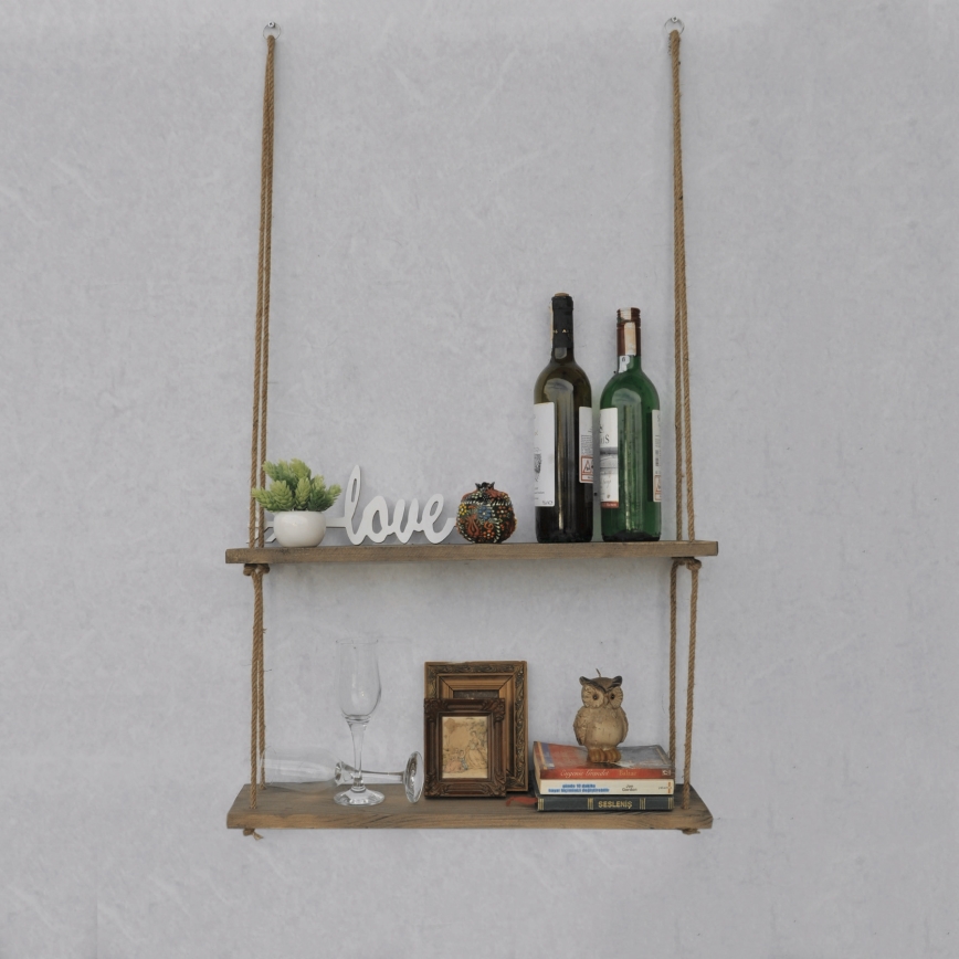 Półka ścienna 60x60 cm świerk