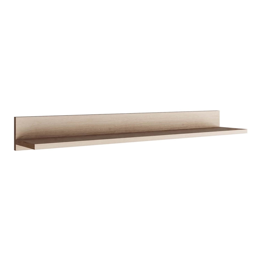 Półka ścienna BASIC 12x104 cm dąb jackson hickory