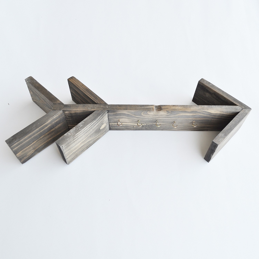 Półka ścienna RAF 20x52 cm świerk