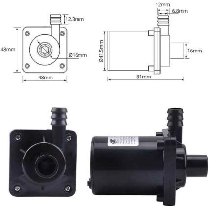 Pompa 6-12V 700 l/h