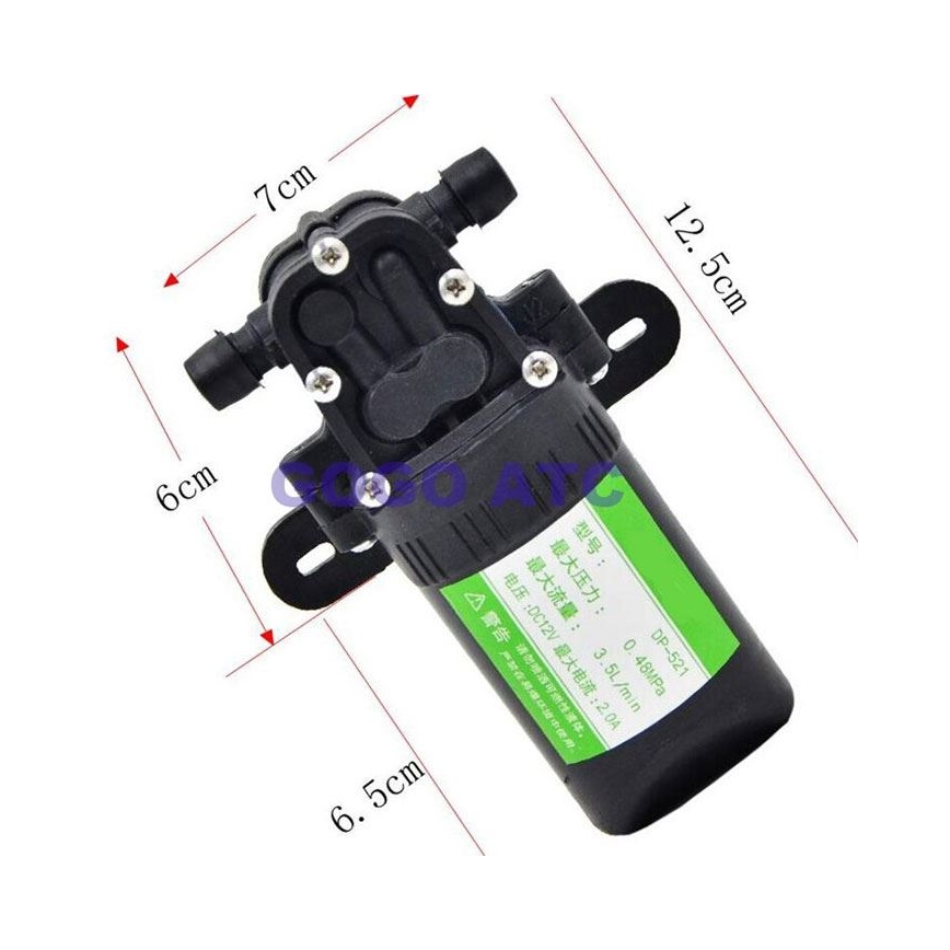 Pompa membranowa samozasysająca 12 V, 3,5 l/min