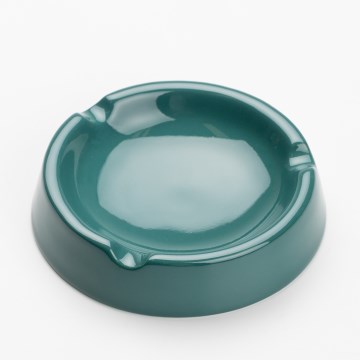 Popielniczka ceramiczna 13 cm turkusowy