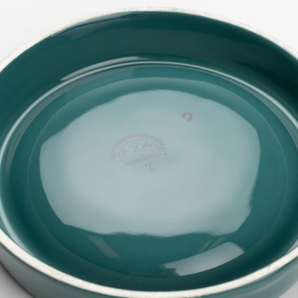Popielniczka ceramiczna 13 cm turkusowy