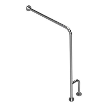 Poręcz asekuracyjna 23x86,6 cm stal nierdzewna/srebrna