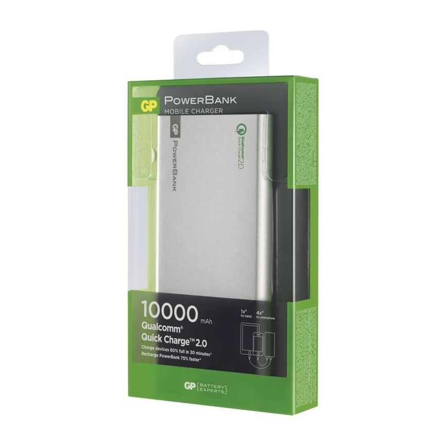 Power bank 10 000 mAh/3,7 V czas ładowania 4,5 godziny