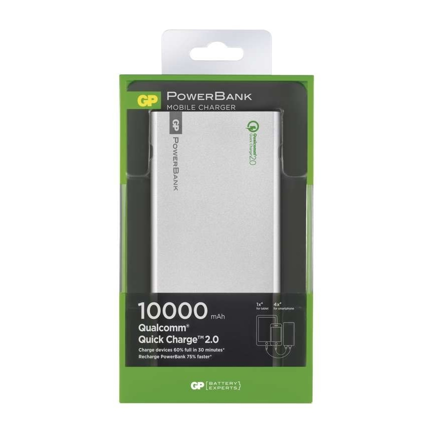 Power bank 10 000 mAh/3,7 V czas ładowania 4,5 godziny