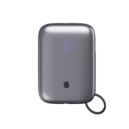 Power Bank 10000 mAh 20W Power Delivery Compact z wbudowanym kablem USB-C 1m czarny