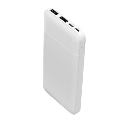 Power Bank 10000 mAh 3,7V biały