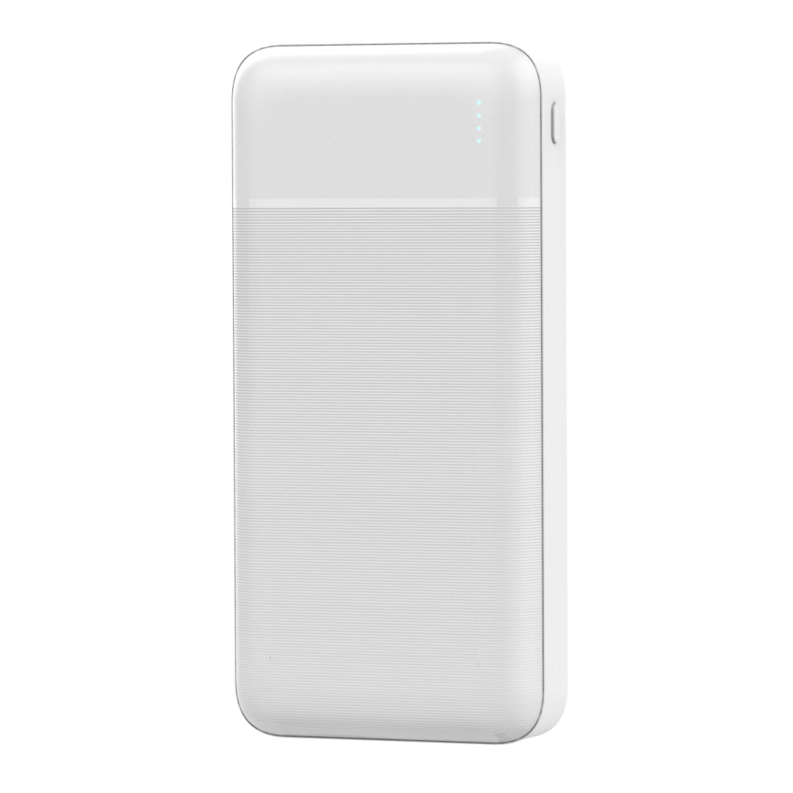 Power Bank 20000 mAh 3,7V biały