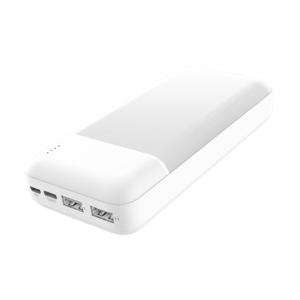 Power Bank 20000 mAh 3,7V biały