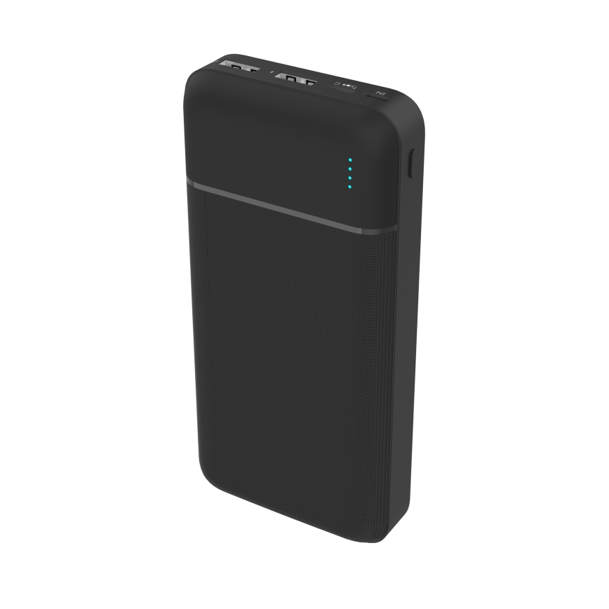 Power Bank 20000 mAh 3,7V czarny