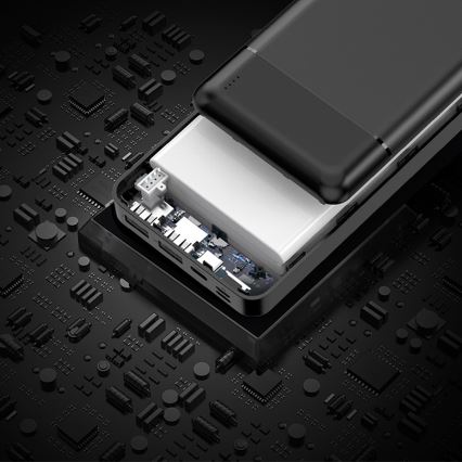 Power Bank 30000 mAh 3,7V czarny