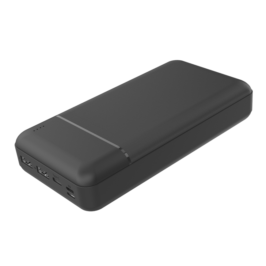 Power Bank 30000 mAh 3,7V czarny
