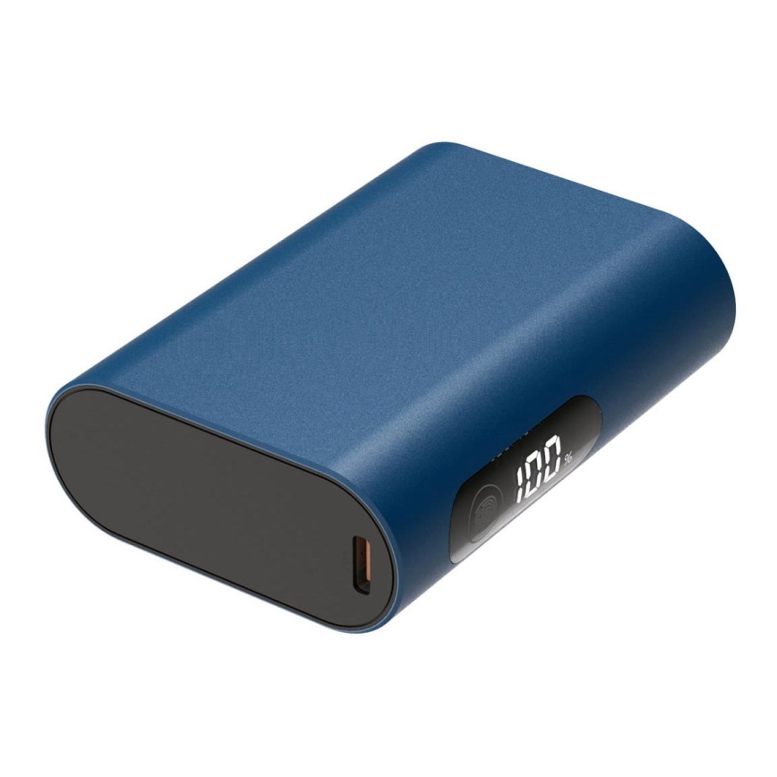 Power Bank Power Delivery 10000 mAh/22,5W/3,7V niebieski