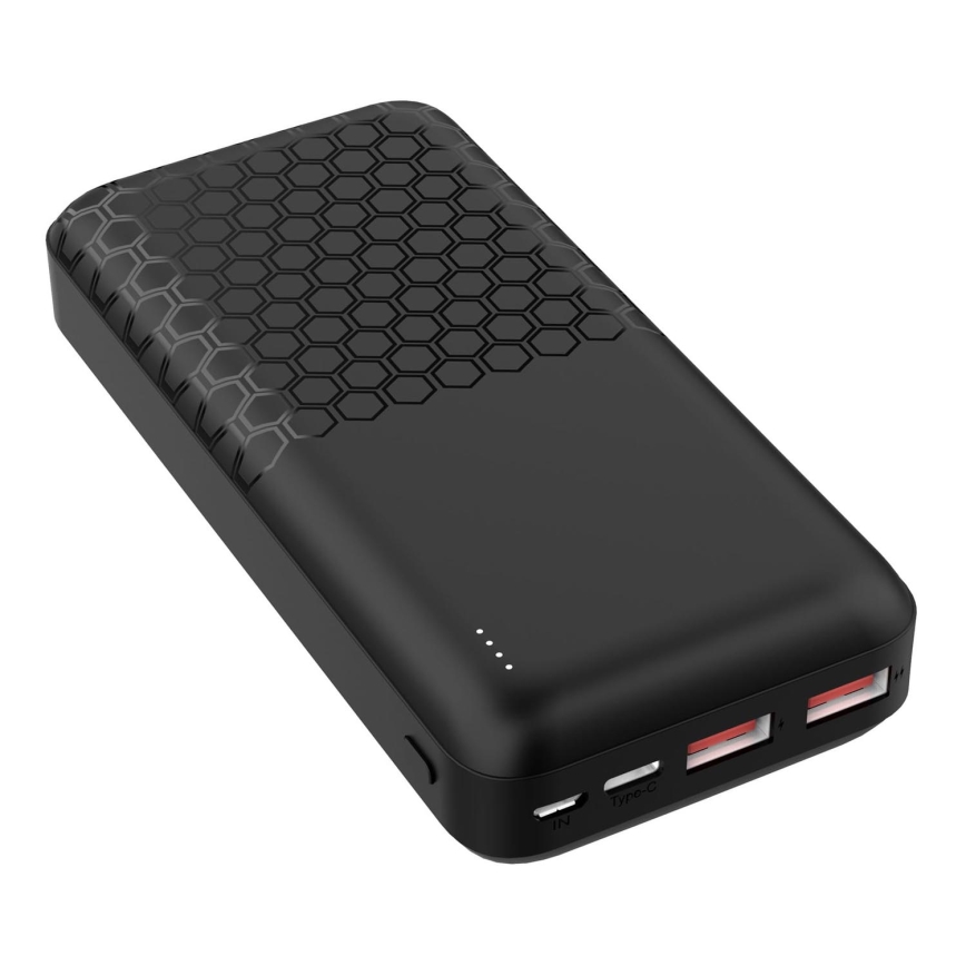 Power Bank Power Delivery 20000 mAh/22,5W/3,7V czarny