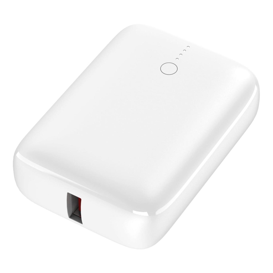 Power Bank Power Delivery Compact 10000 mAh/22,5W/3,7V biały