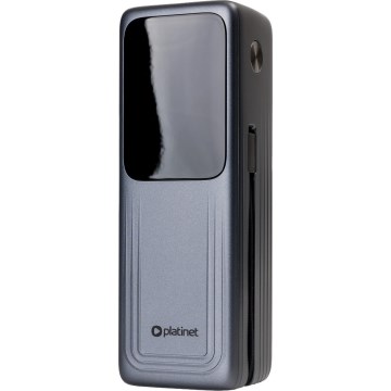 Powerbank z wyświetlaczem LED Power Delivery 27000 mAh 3,7 V czarny