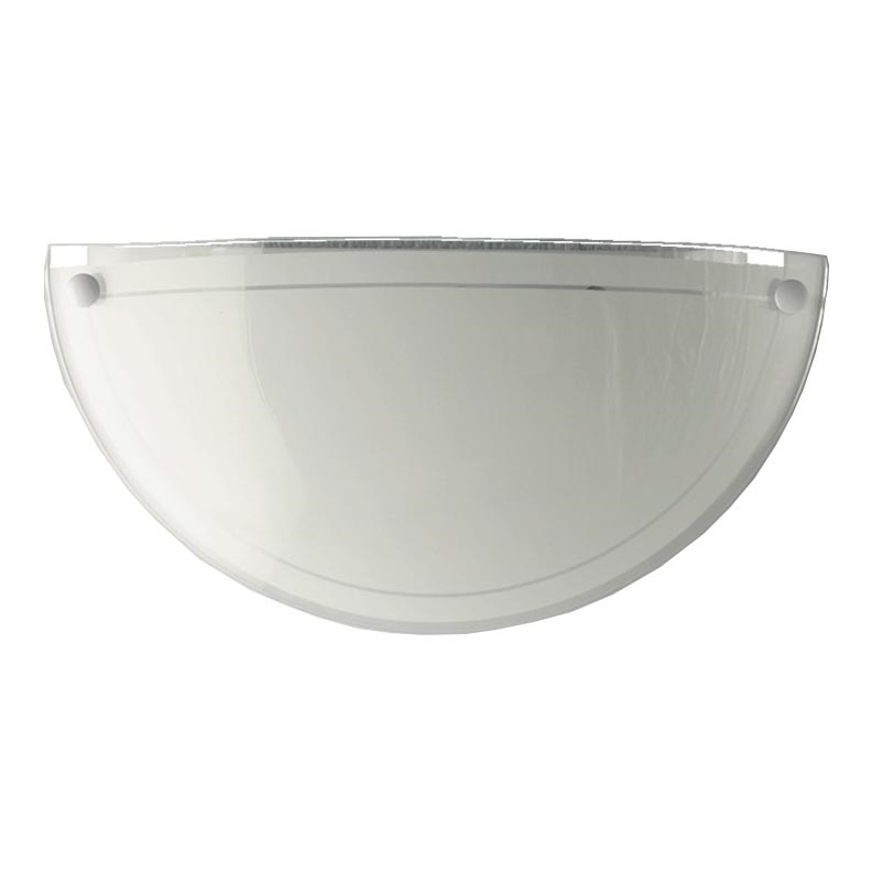 Prezent 1421 NS - Szkło zamienne do Kinkiet DISC E27 12,5x25 cm biały